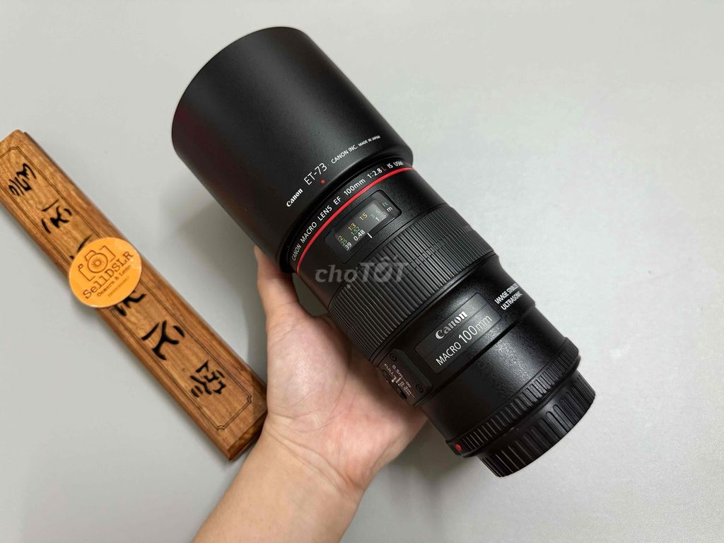 Canon 100F2.8 L IS Macro đẹp keng code UD