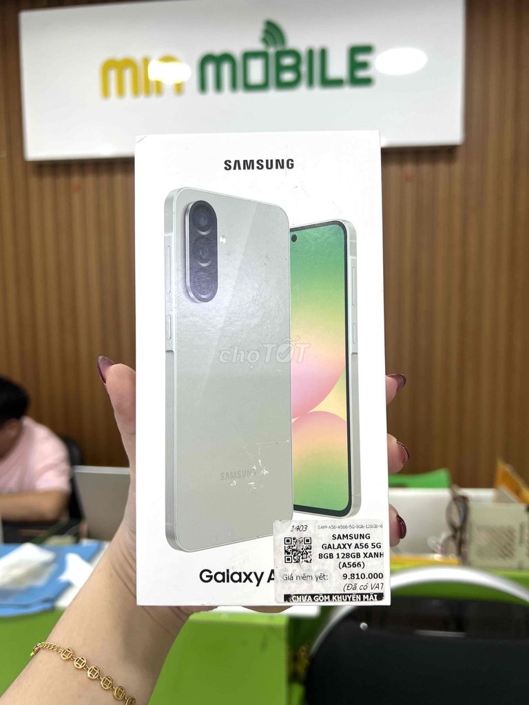 Samsung Galaxy A56 5G 128GB Xanh. Mua bán Điện thoại tại Quận Ngô Quyền Hải Phòng được đăng bởi lê thanh thuỷ hình 1