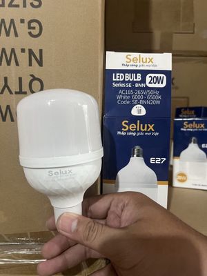 Combo 5LED SELUX Kim Cương 20W - Ánh sáng trắng