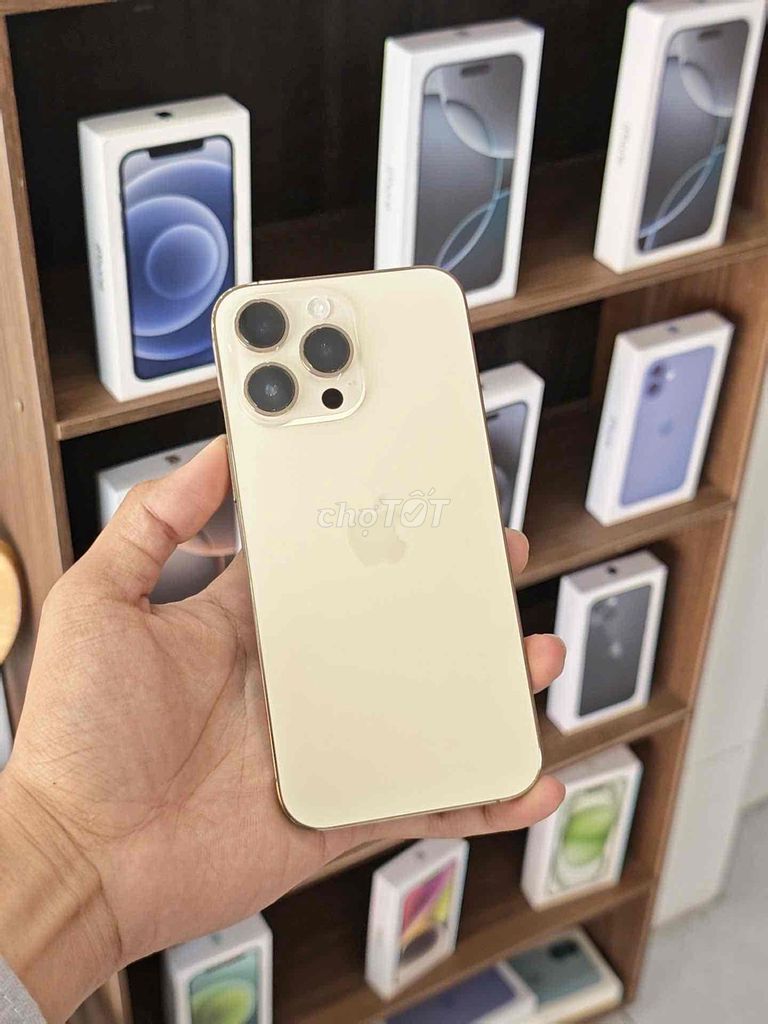 Apple iPhone 14 Pro Max 128GB Vàng. Mua bán Điện thoại tại Huyện Lấp Vò Đồng Tháp được đăng bởi thanh thanh hình 1