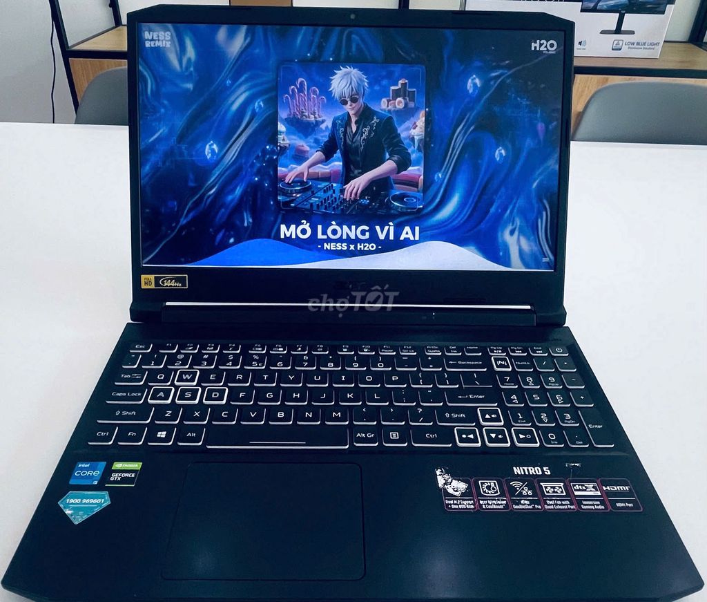 Acer Nitro 5 GAMING - Cấu Hình Mạnh Mẽ-BH 3 Năm. Mua bán Laptop tại Thành phố Vinh Nghệ An được đăng bởi TT Center Nghệ An hình 1