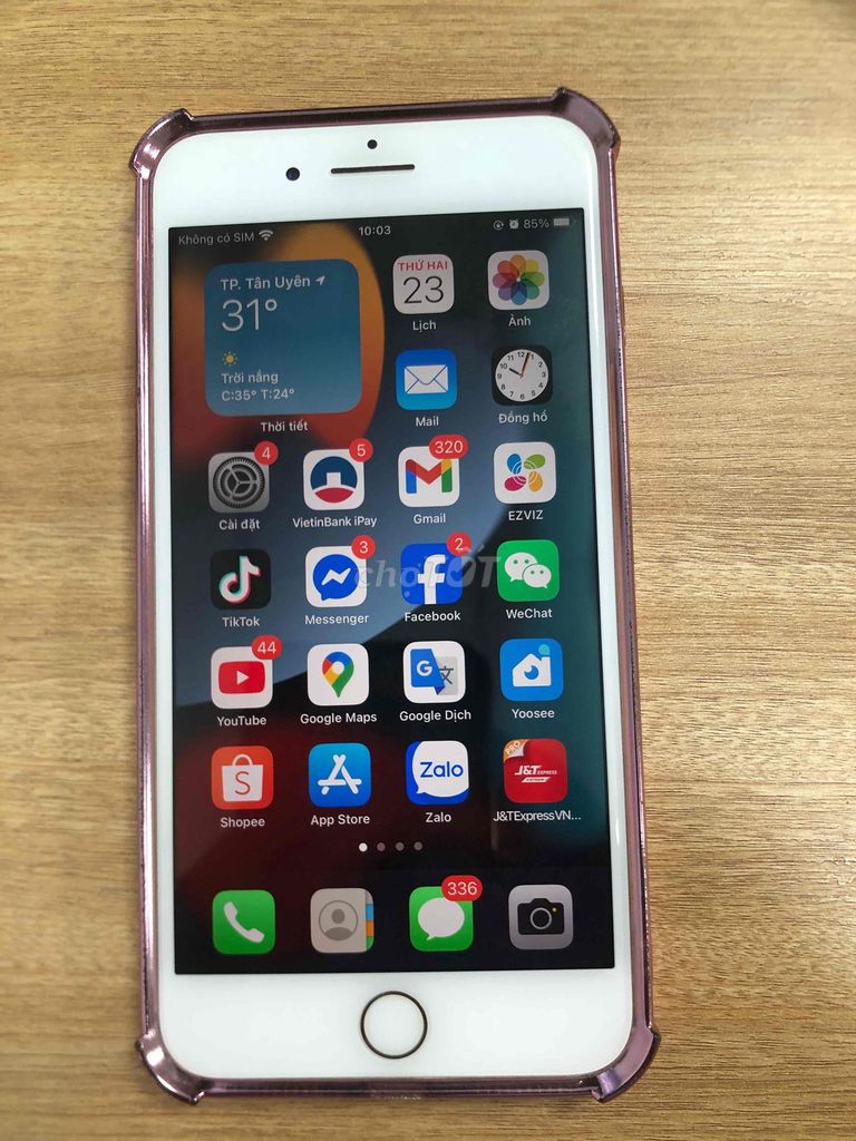 Ip 7 plus trắng hồng 128gb. Mua bán Điện thoại tại Thị xã Tân Uyên Bình Dương được đăng bởi Hai Thế Giới hình 1