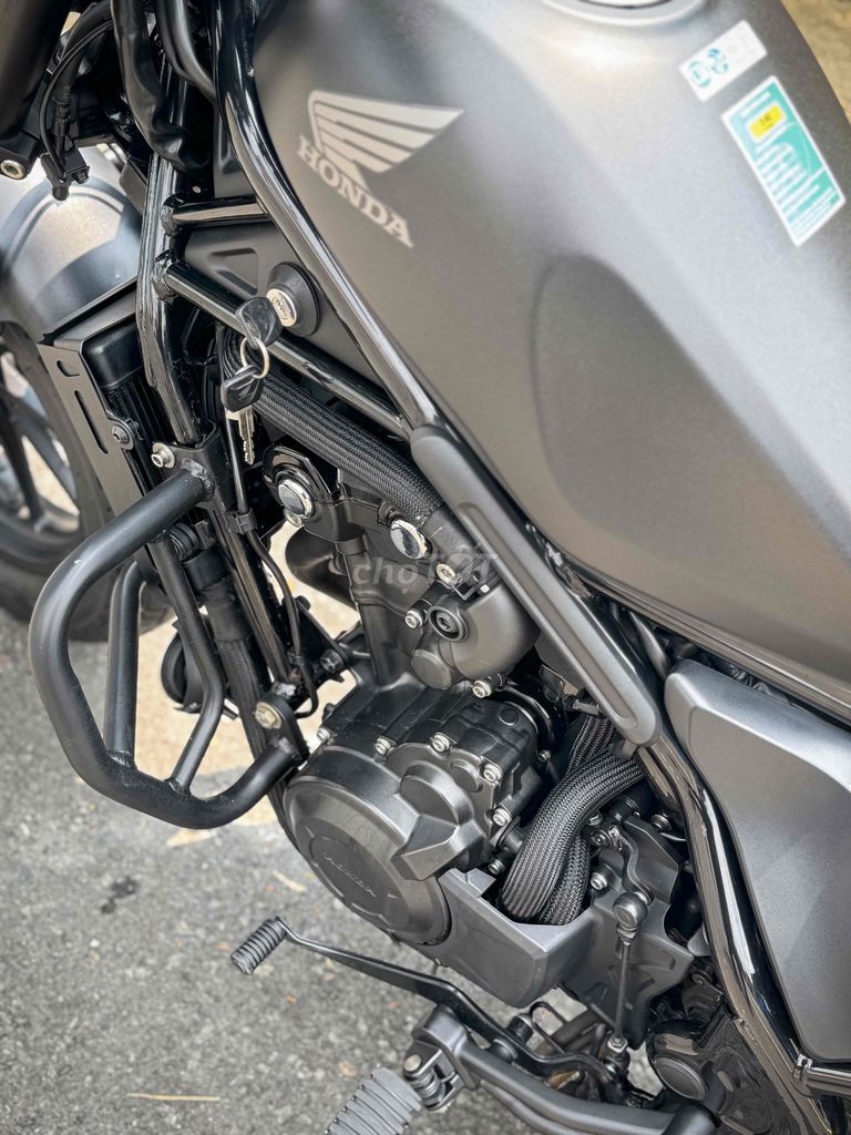 Honda Rebel 500 2022 đen BSSG. Mua bán Xe máy tại Quận 11 Tp Hồ Chí Minh được đăng bởi Thanh Tân hình 4