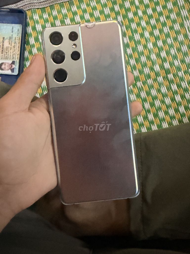 Samsung Galaxy S21 Ultra Bạc. Mua bán Điện thoại tại Huyện Gia Lâm Hà Nội được đăng bởi ông hoàng vlog hình 1