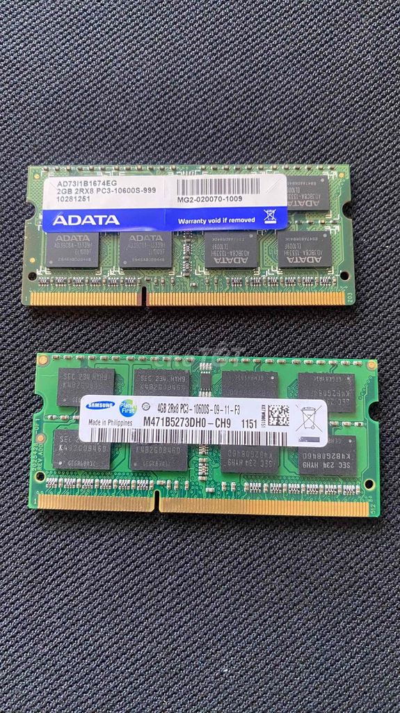 Ram laptop thanh lí. Mua bán Linh kiện (RAM, Card...) tại Thành phố Cà Mau Cà Mau được đăng bởi Tuấn  hình 1