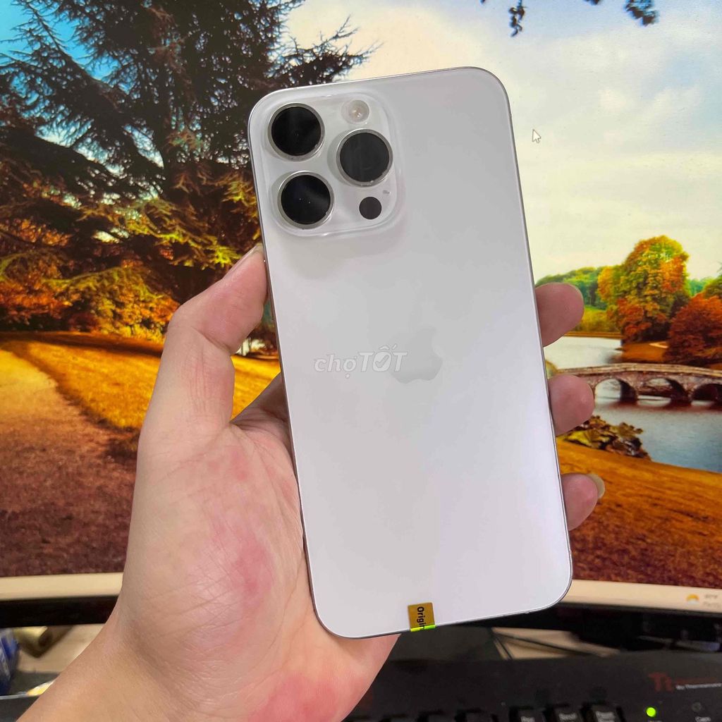 15 Pro Max 512GB Trắng qte full cn. có góp. Mua bán Điện thoại tại Thành phố Biên Hòa Đồng Nai được đăng bởi Đạt mobile hình 1