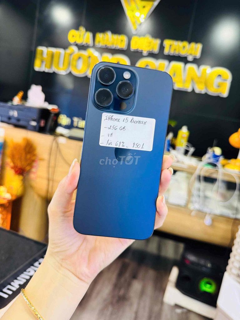 Apple iPhone 15promax 256G(V/N) ken!. Mua bán Điện thoại tại Thành phố Bến Tre Bến Tre được đăng bởi HươngGiangmobile hình 1