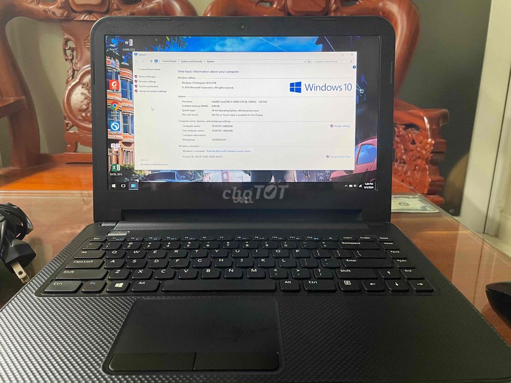 Siêu phẩm Laptop Dell i5.th4.8G.500G.14” mỏng đẹp