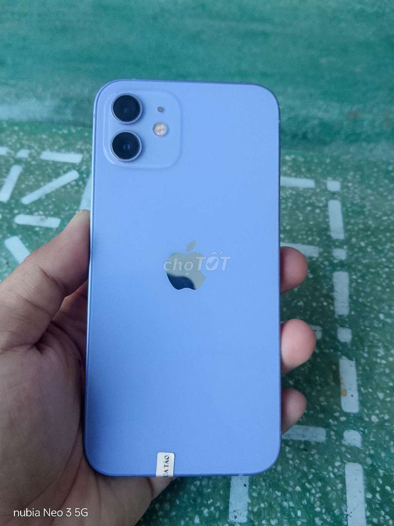 Apple iPhone 12 128GB Tím. Mua bán Điện thoại tại Huyện Mang Thít Vĩnh Long được đăng bởi Nguyễn Vũ Sơn hình 1