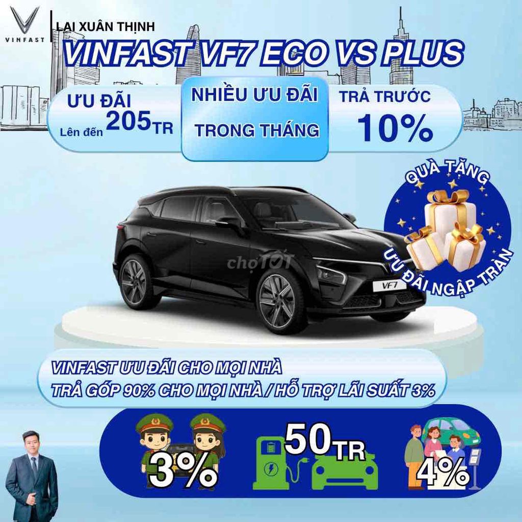 VF7 còn vài ngày kết khúc ưu đãi lên đến 205tr. Mua bán Ô tô tại Quận 5 Tp Hồ Chí Minh được đăng bởi VINFAST Quận 5 hình 6