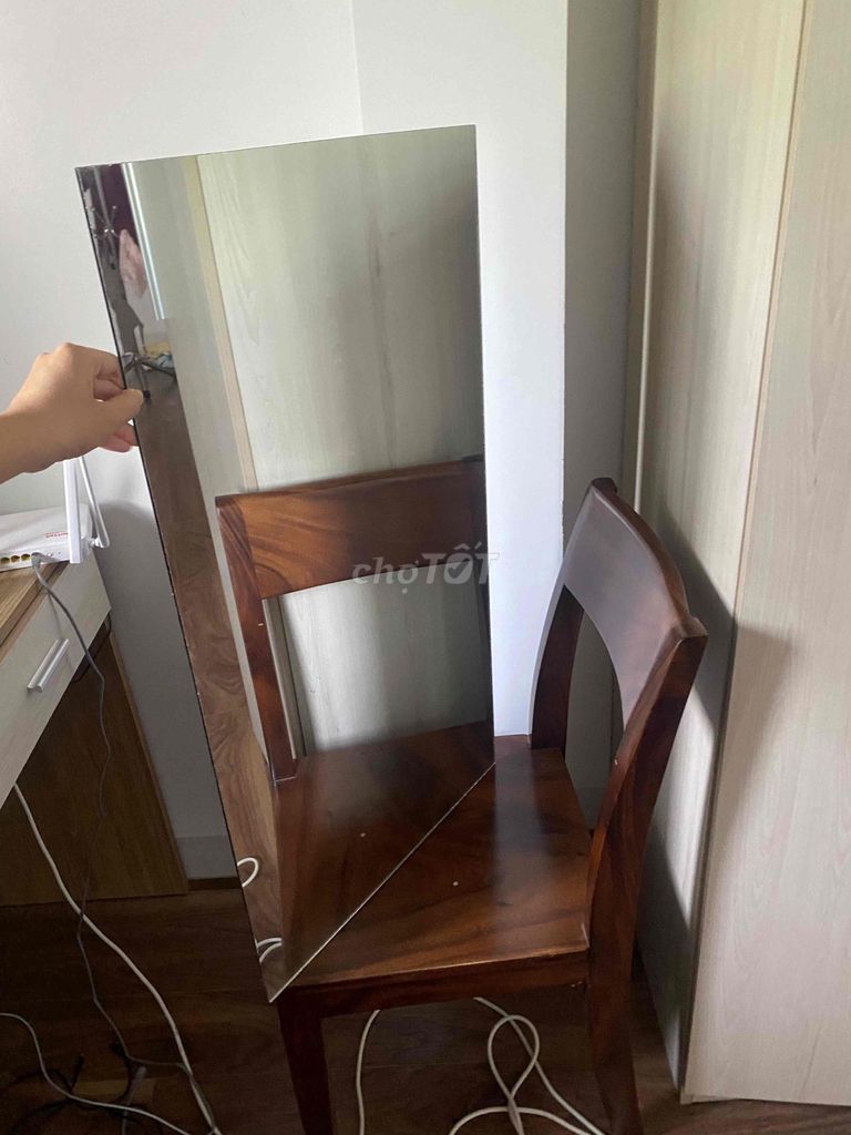 Gương soi toàn thân 48x86cm. Mua bán Nội thất, đồ gia dụng khác tại Quận Thanh Khê Đà Nẵng được đăng bởi Vivi hình 1