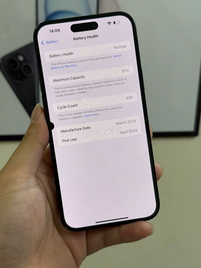 😘15plus quốc tế 128gb zin màn mực nhỏ như ảnh. Mua bán Điện thoại tại Quận Thanh Xuân Hà Nội được đăng bởi Thành Vũ Mobile hình 6