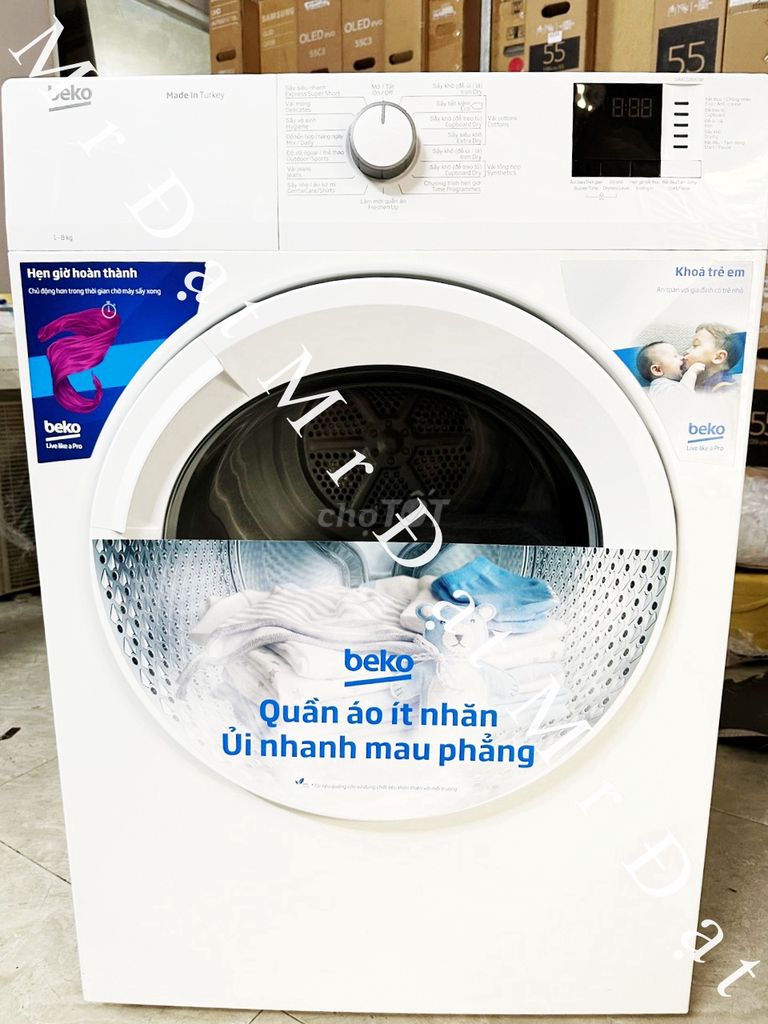 Máy sấy thông hơi BEKO 8 kg DA8112RX0W-𝐁𝐇: 𝟎𝟔/𝟐𝟎𝟐𝟓