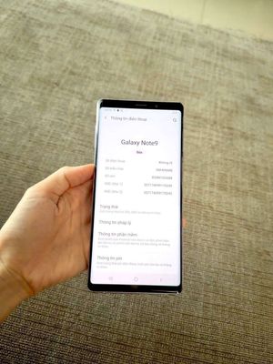 Samsung Galaxy Note 9 (128GB) - VN. Mua bán Điện thoại tại Thành phố Thủ Dầu Một Bình Dương được đăng bởi Nga tuấn Đt Giá rẻ