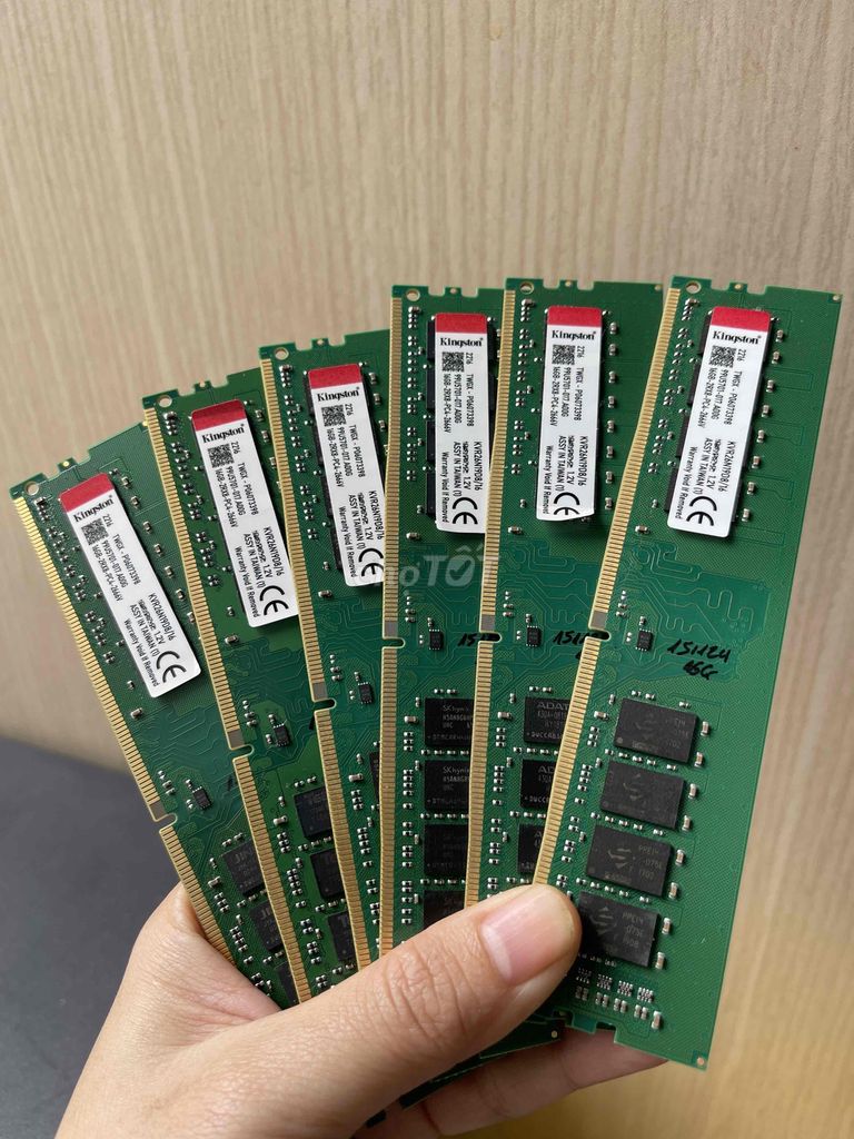 ram PC ddr4 16gb bus 2666 tháo máy