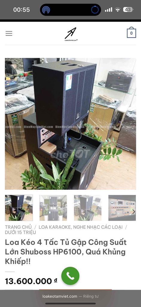 Loa kéo SHUBOSS HP6100 4 Tấc Công Suất Lớn gấp gọn. Mua bán Tivi, Âm thanh tại Quận Tân Phú Tp Hồ Chí Minh được đăng bởi Cửa hàng Tâm Việt điện máy hình 1