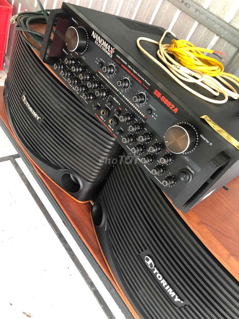 Dàn karaoke Nanomax SR-8802A RT-809. Mua bán Tivi, Âm thanh tại Huyện Châu Phú An Giang được đăng bởi Duy Lê hình 1