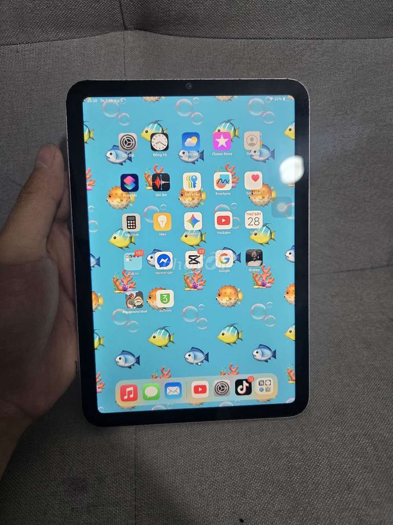 Apple iPad Mini 6 64GB Bạc. Mua bán Máy tính bảng tại Quận Tân Bình Tp Hồ Chí Minh được đăng bởi Khai hình 1