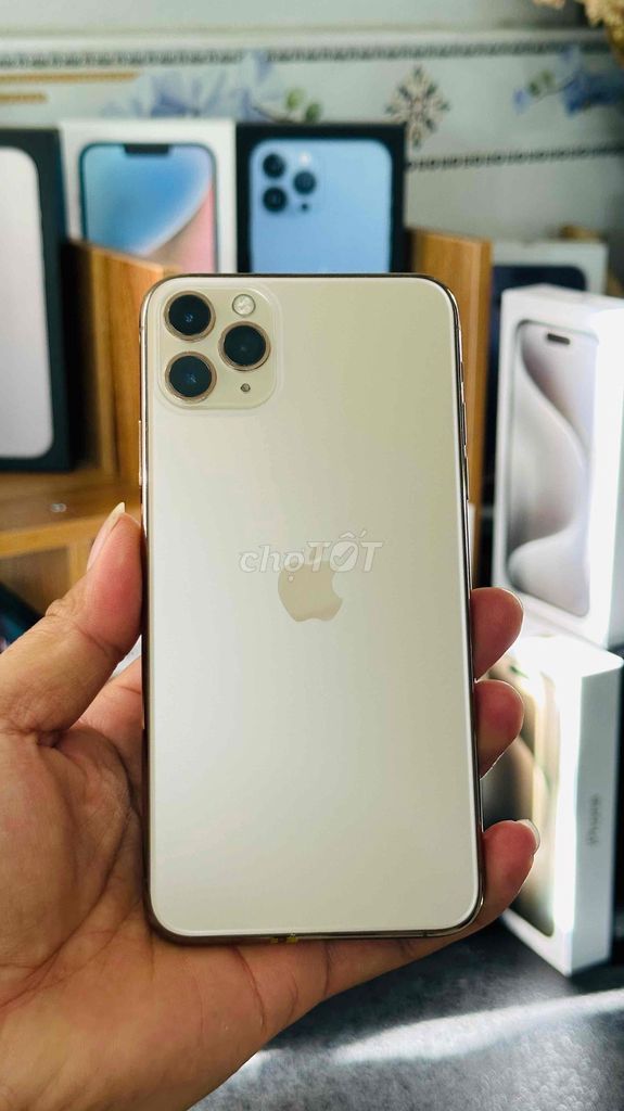 iPhone 11 Pro Max 64GB Vàng Gold Đã sử dụng. Mua bán Điện thoại tại Quận Ninh Kiều Cần Thơ được đăng bởi Minh  hình 1