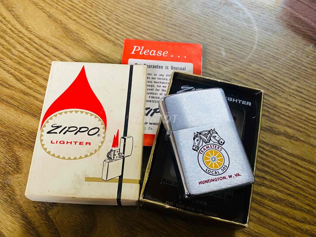 Zippo  Teamster  1973  NEW Full Box