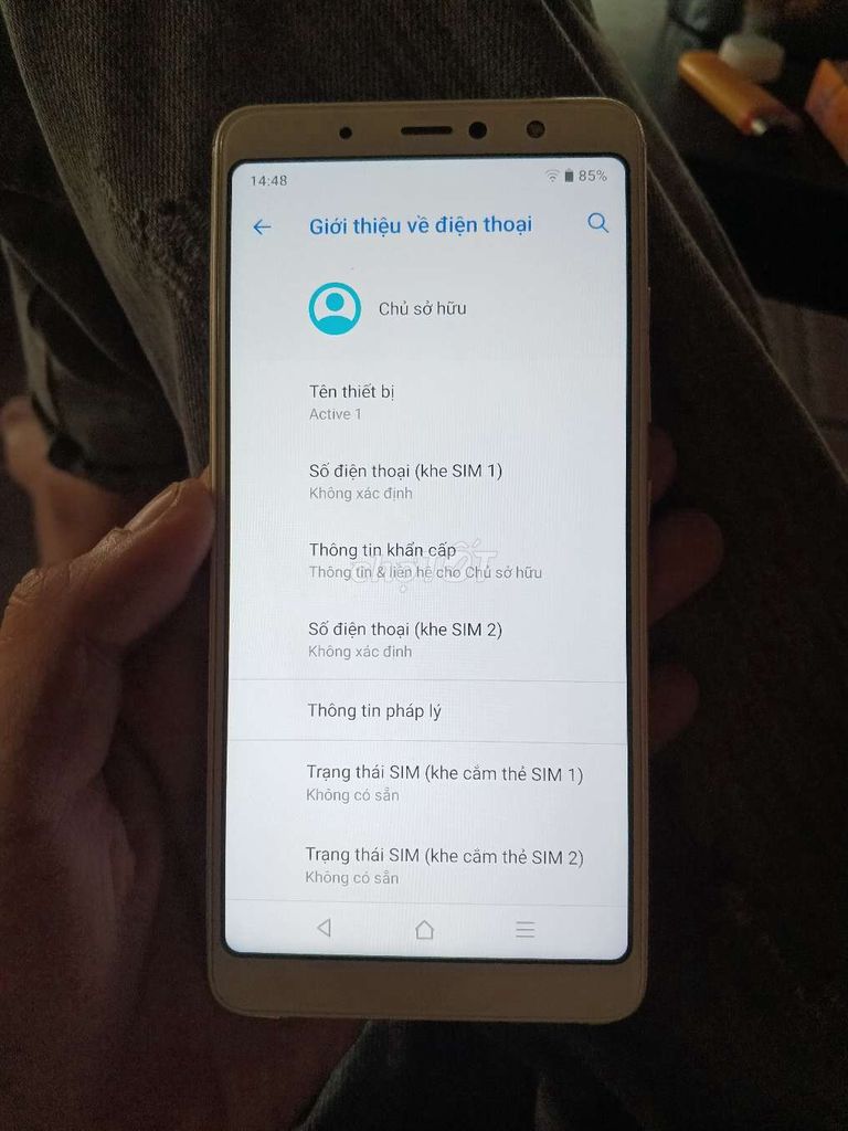 Vsmart Active 1 Trắng Đã sử dụng. Mua bán Điện thoại tại Huyện Hóc Môn Tp Hồ Chí Minh được đăng bởi Vương Lâm hình 1