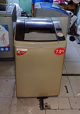 Máy giặt sanyo 7kg zin bảo hành 3 tháng