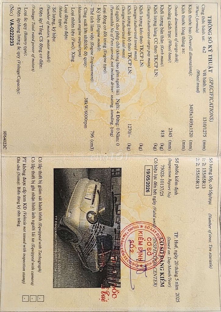 Spark số tự động gia đình 2008 LT 0.8 AT-65000km. Mua bán Ô tô tại Huyện Bình Chánh Tp Hồ Chí Minh được đăng bởi Victor Hoàng hình 8