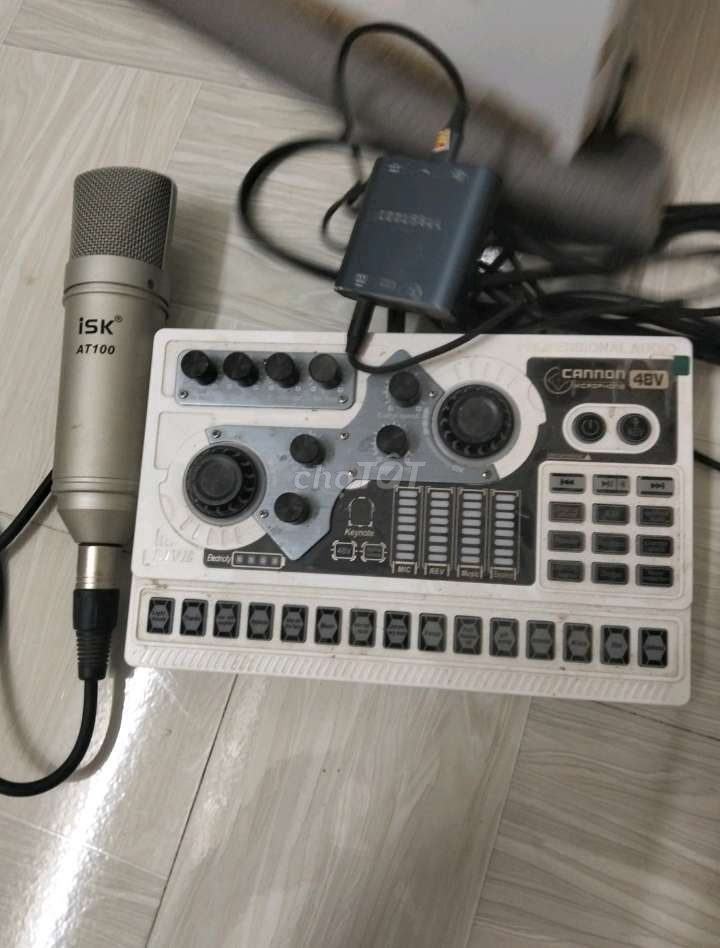 Bộ livestream ISK AT100. Mua bán Phụ kiện (Màn hình, Chuột...) tại Huyện Tiểu Cần Trà Vinh được đăng bởi Hoàng Phúc 84 hình 1