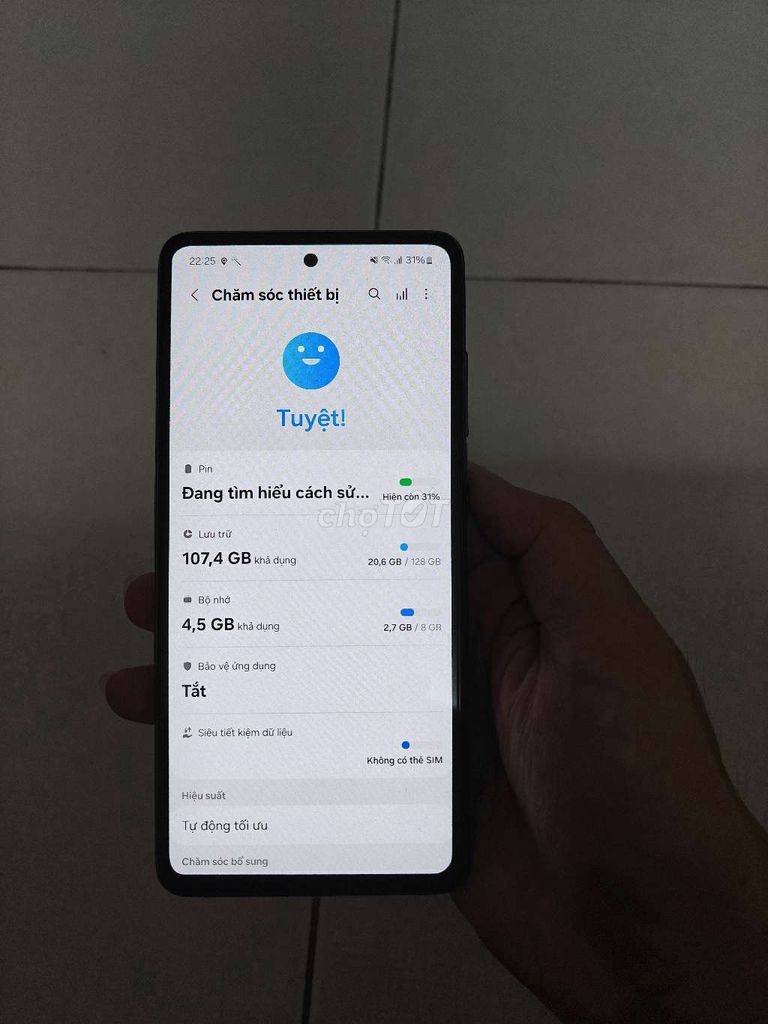 Samsung Galaxy A52 5G 128GB Xanh dương. Mua bán Điện thoại tại Thành phố Phan Thiết Bình Thuận được đăng bởi Hoàng Nguyễn hình 1