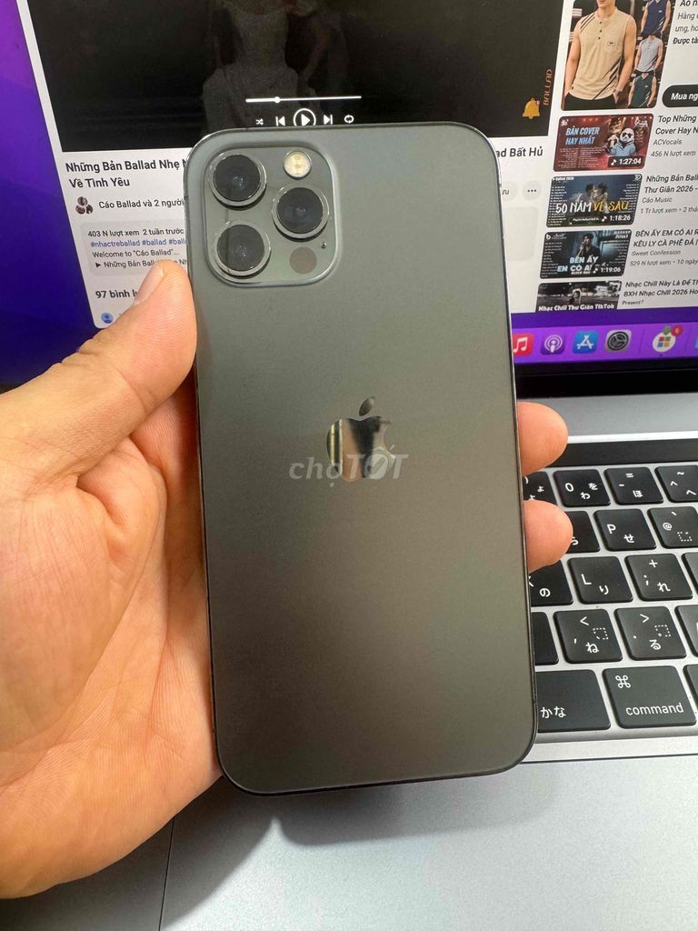 iPhone 12 Pro 256GB Xám Đã sử dụng. Mua bán Điện thoại tại Quận Cầu Giấy Hà Nội được đăng bởi MẠNH ĐỒNG hình 1