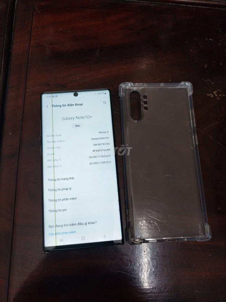 Samsung Note 10 Plus 12GB/256GB 2 sim. Mua bán Điện thoại tại Quận Ba Đình Hà Nội được đăng bởi Hội Đồ Điện Tử hình 1