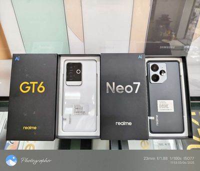 Realme Gt6 + Realme Neo7 (12/256gb) fullbox keng. Mua bán Điện thoại tại Thành phố Bắc Ninh Bắc Ninh được đăng bởi XIAOMI STORE GIA BẢO