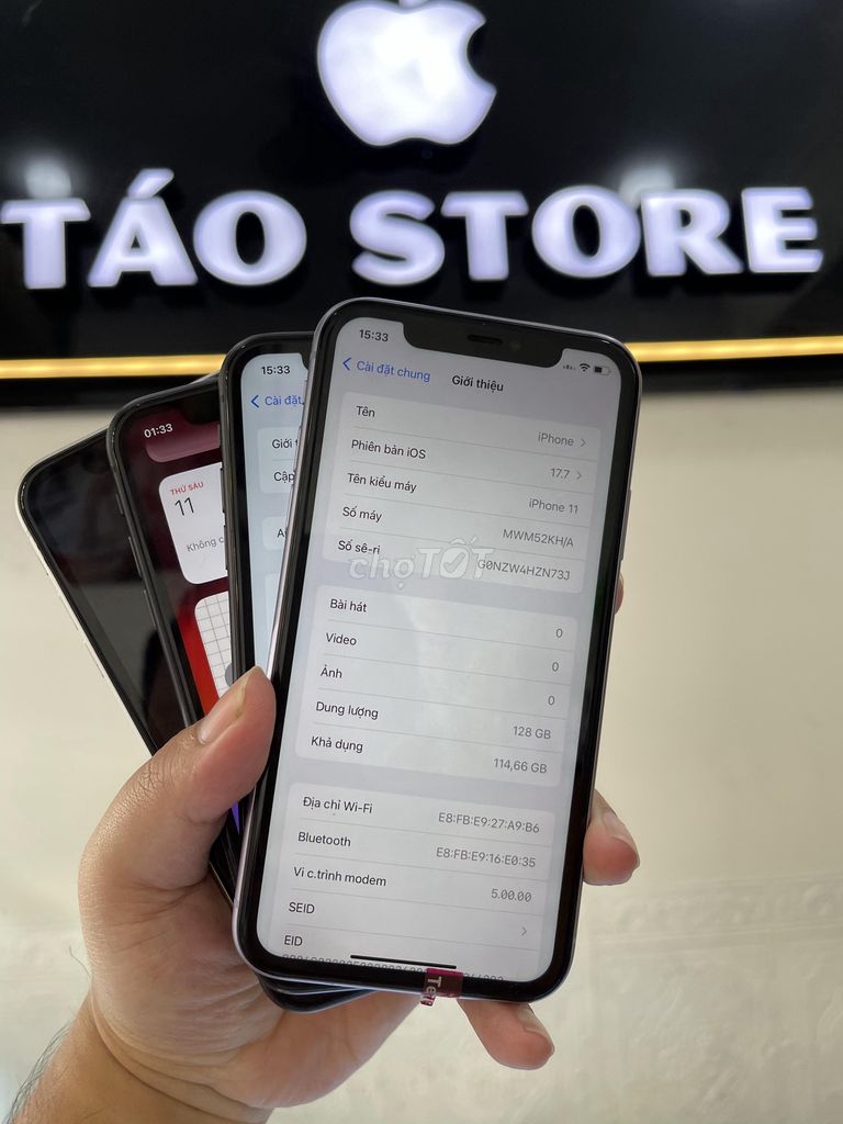 iphone 11 Q.tế 128gb zin full đẹp KHÔNG báo giá ảo. Mua bán Điện thoại tại Thành phố Buôn Ma Thuột Đắk Lắk được đăng bởi Vu hình 1