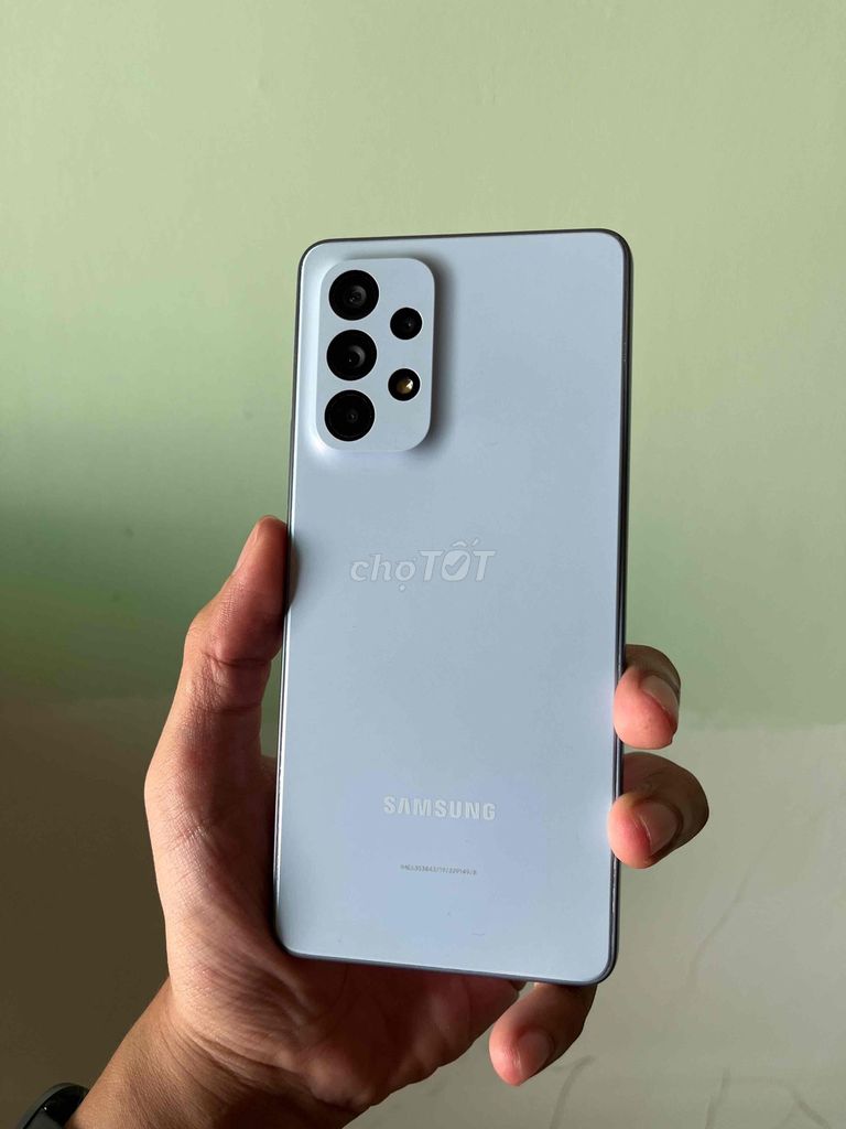 Samsung A53 5G 8GB/128GB Xanh nhạt bản Qtế 2 sim. Mua bán Điện thoại tại Quận 12 Tp Hồ Chí Minh được đăng bởi Goat Tech hình 1