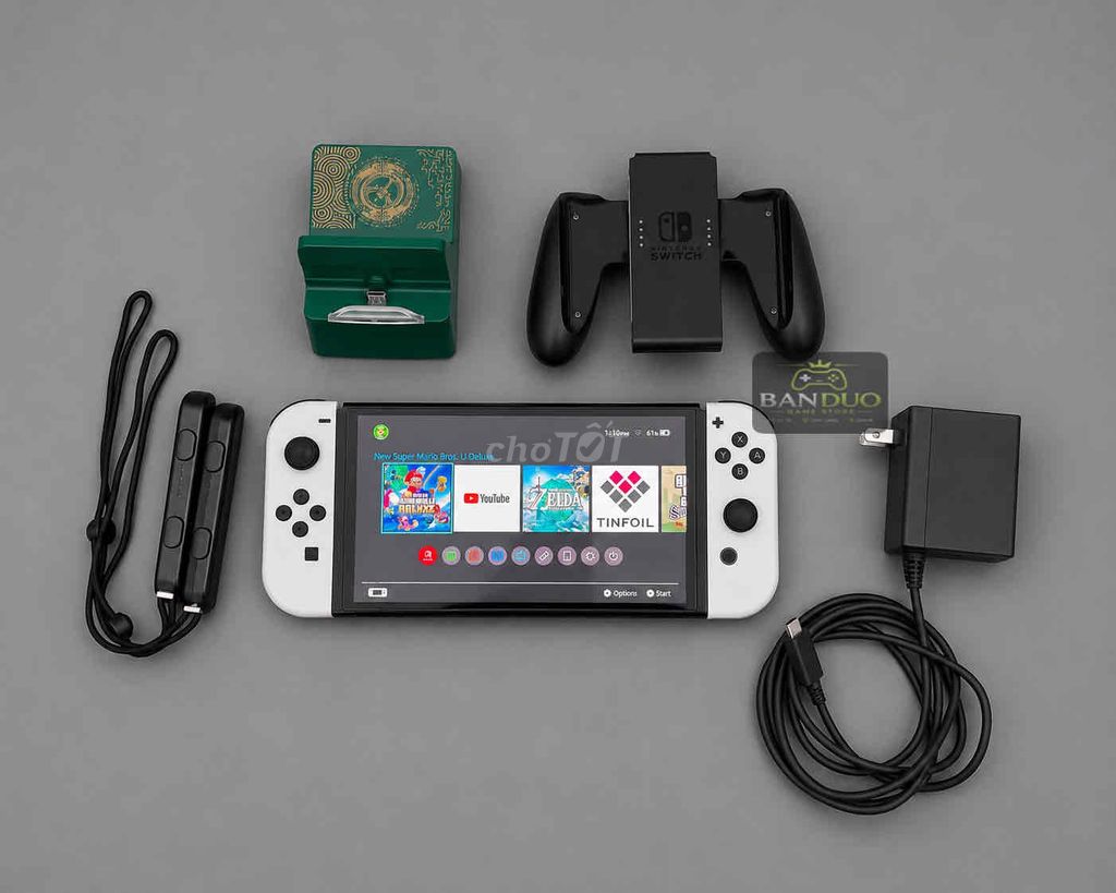 Nintendo Switch OLED H@ck 128GB. Mua bán Thiết bị chơi game tại Quận 6 Tp Hồ Chí Minh được đăng bởi BanDuoGamestore hình 1
