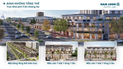 Mở bán Nhà phố mặt tiền Trần Hoàng Na - Giá gốc từ Chủ đầu tư