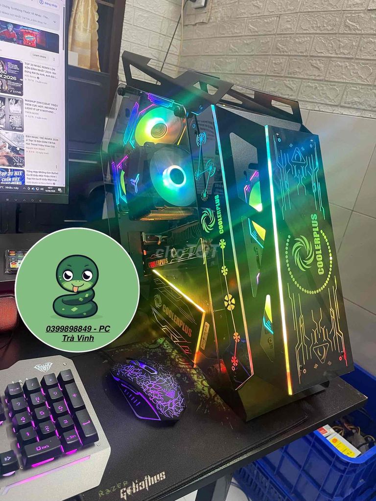 Thùng PC i3 ssd 120gb hdd 250g 8gb vga 710 2gb d5. Mua bán Máy tính để bàn tại Thành phố Trà Vinh Trà Vinh được đăng bởi Nguyễn Khang PC Trà Vinh hình 1