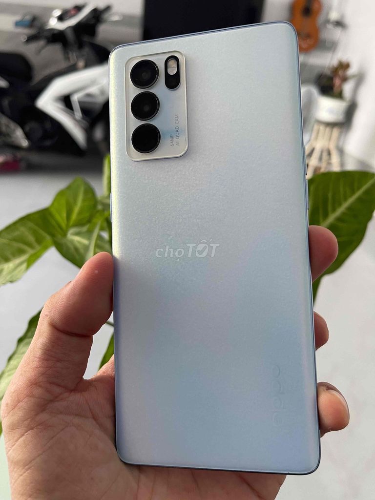 Oppo Reno 6 Pro 5G 128GB Bạc. Mua bán Điện thoại tại Quận Bình Thuỷ Cần Thơ được đăng bởi HK286cmt8 hình 1