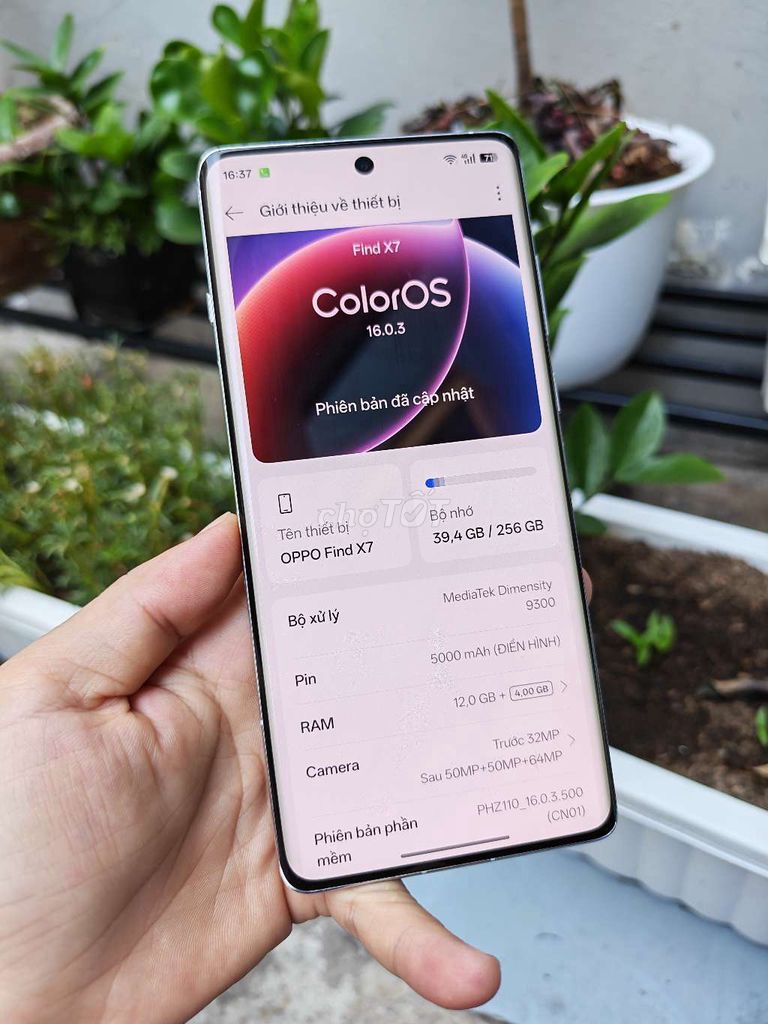 OPPO Find X7 12/256GB Pin 99. Mua bán Điện thoại tại Quận Gò Vấp Tp Hồ Chí Minh được đăng bởi Nhi hình 1
