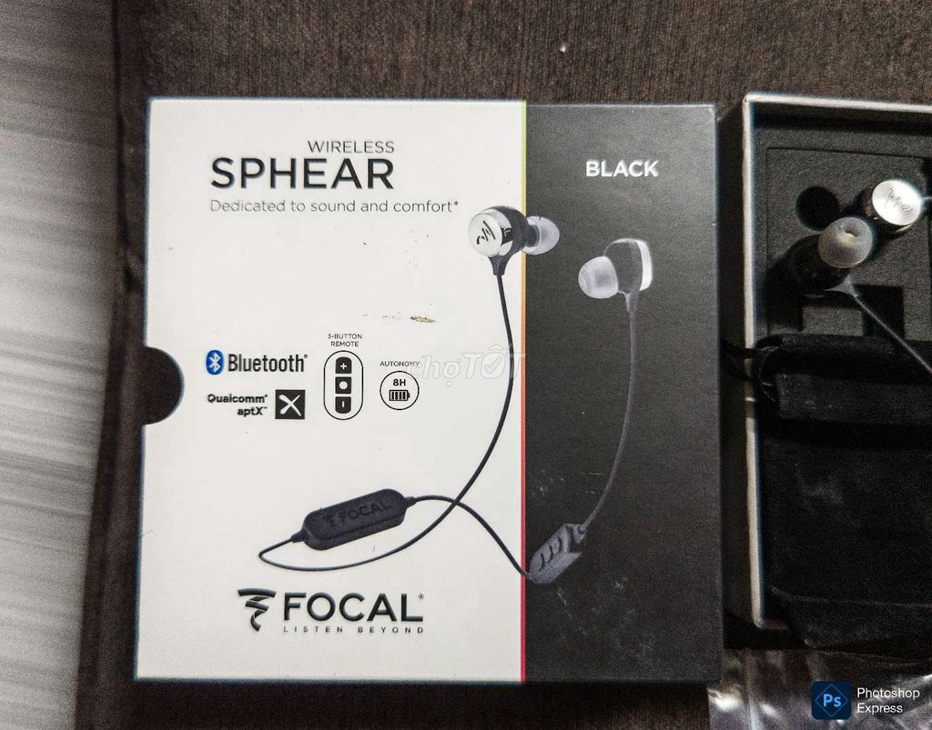 Tai nghe Bluetooth Pháp Focal Sphear 99% new 3tr