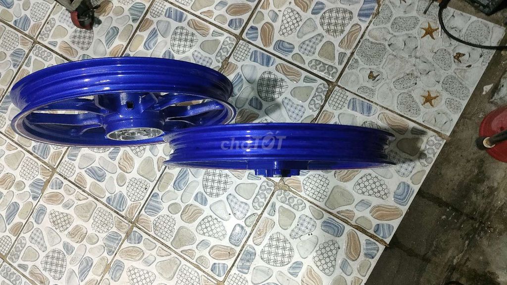 Mâm xe máy Exciter 135 Xanh Hợp kim Mới. Mua bán Phụ tùng xe tại Quận Bình Tân Tp Hồ Chí Minh được đăng bởi Trịnh Điệp hình 5