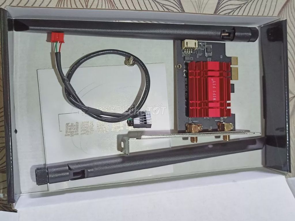 Card Wifi PCI-E Wifi Bluetooth Máy tính bàn. Mua bán Linh kiện (RAM, Card...) tại Quận Thanh Khê Đà Nẵng được đăng bởi  MÁY TÍNH pc hình 1
