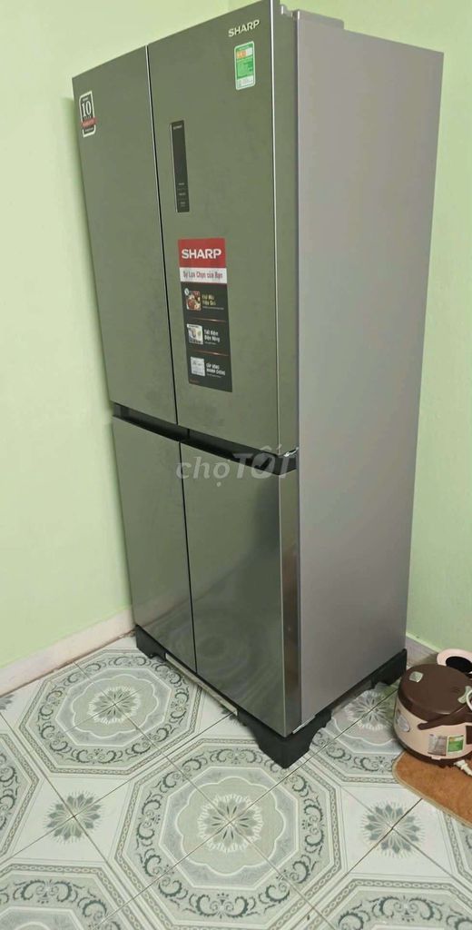 Tủ lạnh Sharp 360L 4 cánh Bạc. Mua bán Tủ lạnh tại Quận Đống Đa Hà Nội được đăng bởi Trần Bảo Khánh hình 1