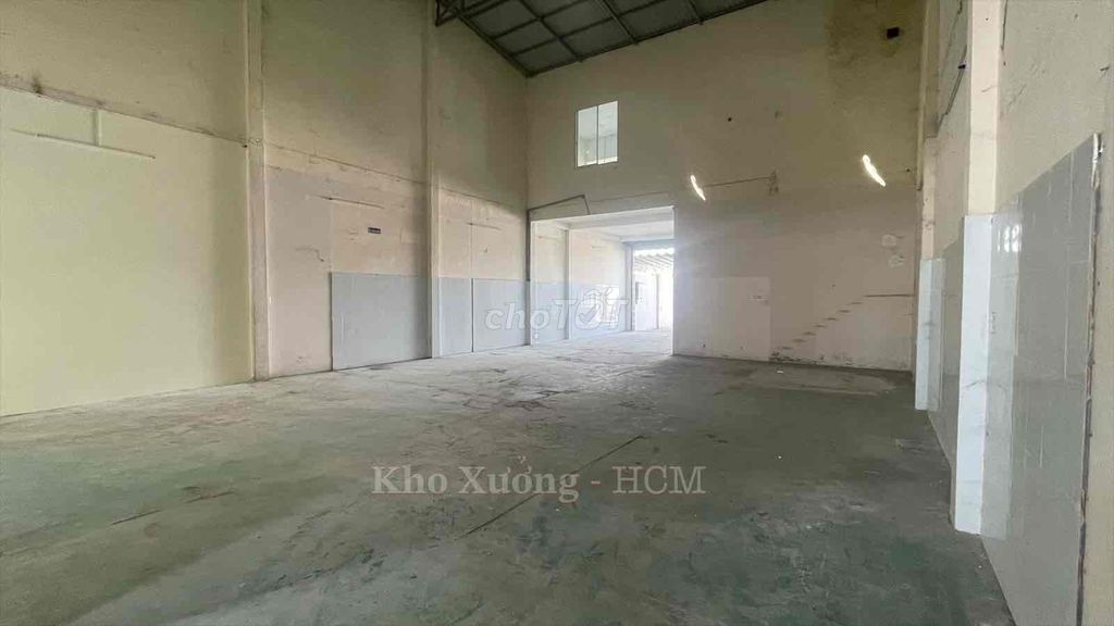 Cho thuê xưởng Hóc Môn - dtsd 500m (đg cont, có văn phòng)