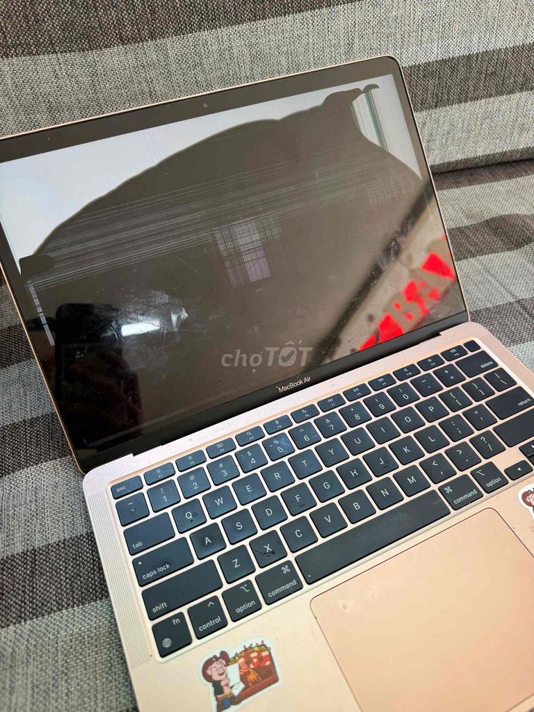 Apple MacBook Air M1 Vàng hồng Hư màn hình. Mua bán Laptop tại Quận 7 Tp Hồ Chí Minh được đăng bởi mrlao hình 1