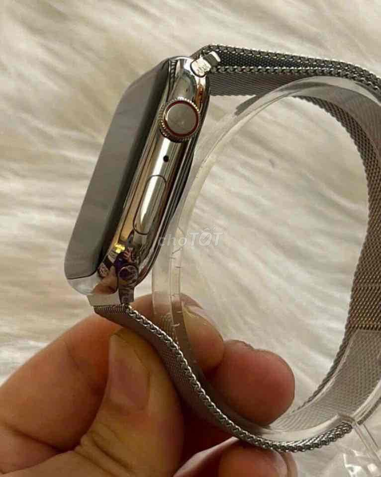 apple watch sr7:45 Thép trắng VNA lte esim 99