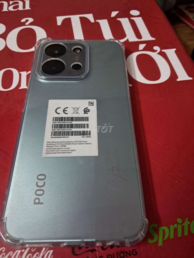 POCO C85 128GB Xanh. Mua bán Điện thoại tại Quận Tân Phú Tp Hồ Chí Minh được đăng bởi Thảo Sương hình 1