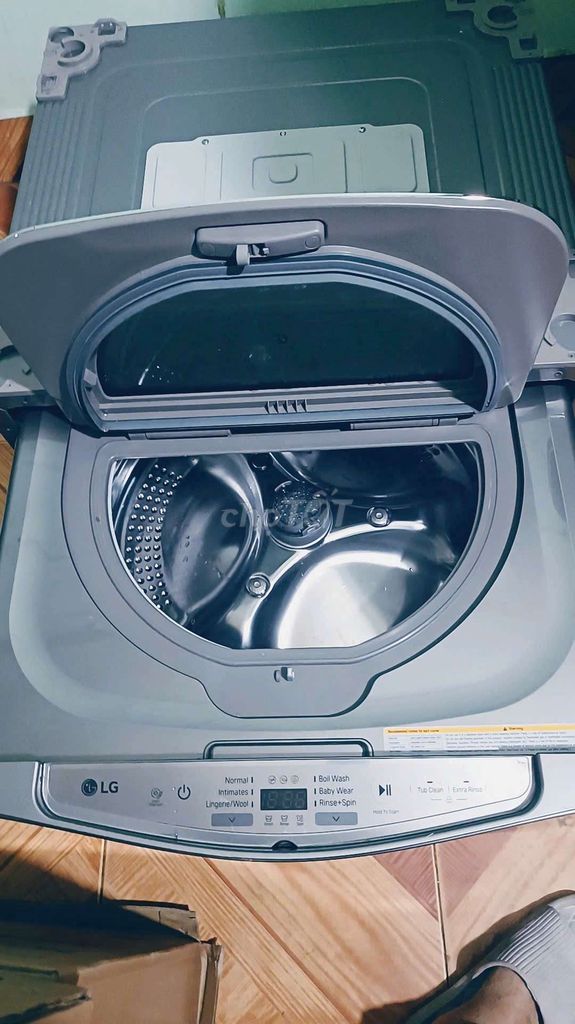 Máy giặt mini LG 3,5kg inverter zin đẹpp. Mua bán Máy giặt tại Quận 12 Tp Hồ Chí Minh được đăng bởi Nguyễn Thị Cẩm Tiên hình 3