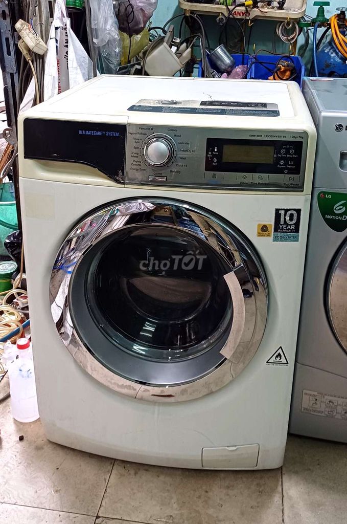 Máy giặt Electrolux 10kg sấy 7kg bảo hành 3 tháng