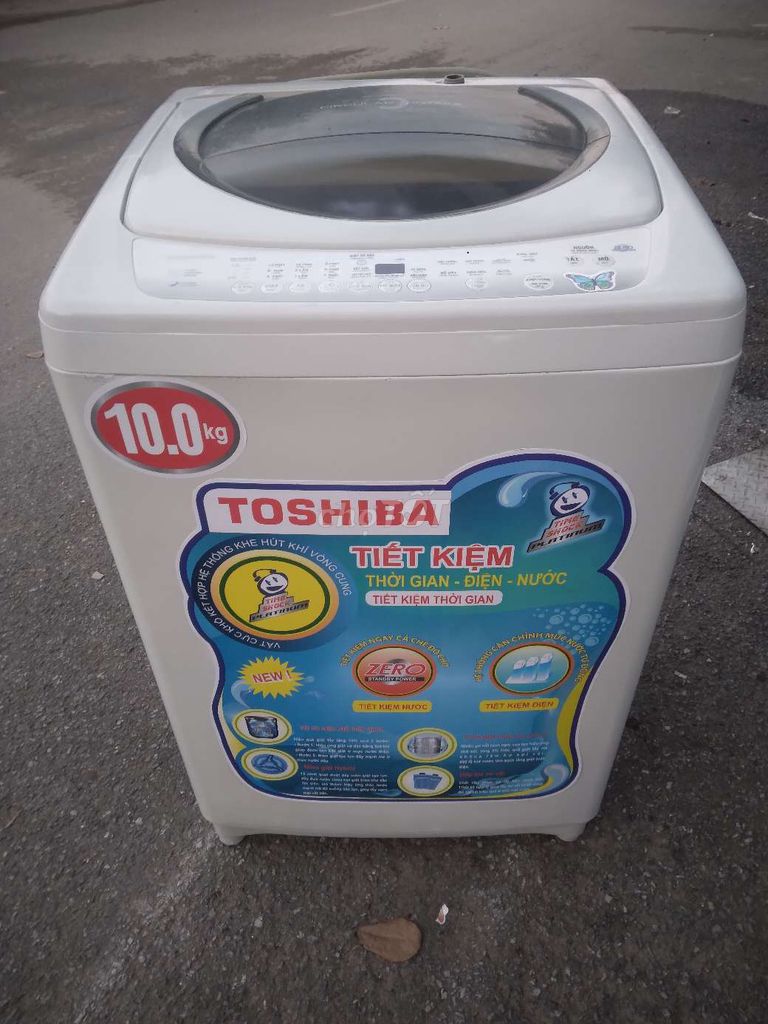 may giat  Toshiba  10.1 kg